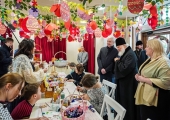 Святейший Патриарх Кирилл посетил благотворительный фестиваль «Пасхальный дар» в Москве