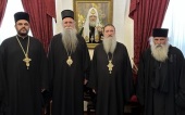 Митрополит Черногорско-Приморский Иоанникий посетил Русскую духовную миссию в Иерусалиме