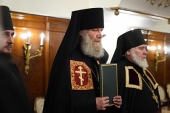 Слово архімандрита Веніаміна (Рудого) при нареченні в єпископа Талгарського