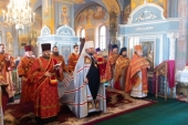 В Костроме молитвенно отпраздновали 10-летие архиерейской хиротонии главы Костромской митрополии