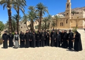 Делегация монашествующих Русской Православной Церкви посетила египетские обители Восточной пустыни