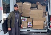 Луганская епархия совершила адресные выезды к нуждающимся мирным жителям. Информационная сводка о помощи беженцам (от 2 мая 2023 года)
