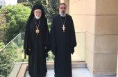 Состоялась встреча митрополита Бейрутского Илии с представителем Русской Православной Церкви