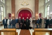 Представители Отдела внешних церковных связей и Общецерковной аспирантуры посетили праздничный прием в московском ассирийском храме