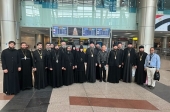 Завершилось пребывание в Египте монашеской делегации Русской Православной Церкви