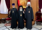 Metropolitan Anthony of Volokolamsk visits the Holy Land