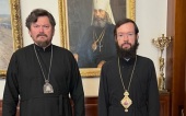 Состоялась встреча председателя Отдела внешних церковных связей с Патриаршим экзархом Западной Европы