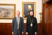 Голова ВЗЦЗ зустрівся з новопризначеним послом Росії у Ватикані