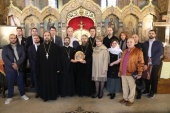 Πιστοί της Εκκλησίας της Βουλγαρίας δώρισαν στην ιερά μονή της Υπαπαντής στη Μόσχα εικόνα του Αγίου Κυπριανού