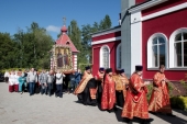 В день памяти небесных покровителей города Борисоглебска архипастыри Воронежской митрополии совершили соборное богослужение