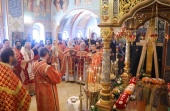 У Зачатівському ставропігійному монастирі м. Москви молитовно відзначили престольне свято на честь засновниць обителі