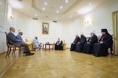 Відбулася зустріч Предстоятеля Руської Церкви з головою Духовного управління мусульман Татарстану