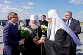 Святіший Патріарх Кирил прибув до Сургута