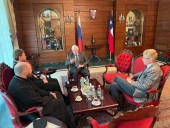 Состоялась встреча епископа Аргентинского Леонида с Чрезвычайным и Полномочным послом России в Республике Чили