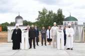 На территории Детской республиканской клинической больницы в столице Татарстана началось строительство православного храма и мечети