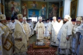 Патриарший экзарх всея Беларуси возглавил торжества престольного праздника в Иоанно-Кормянском женском монастыре