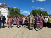 В Ивановской митрополии прошли торжества по случаю 600-летия явления Честного и Животворящего Креста Господня на Сахотском болоте