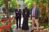 Metropolitan Anthony of Volokolamsk meets with leaders of the Community of Sant'Egidio