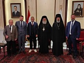 Συνάντηση ρωσικής αντιπροσωπείας με τον Μακαριώτατο Πατριάρχη της Μεγάλης Θεουπόλεως Αντιοχείας και πάσης Ανατολής