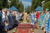 Патріарший екзарх усієї Білорусі очолив урочистості на честь Мар'їногорської ікони Божої Матері