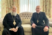 Глава Казахстанского митрополичьего округа встретился с архиепископом Евангелическо-лютеранской церкви в Казахстане