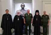 Голова Синодального відділу із взаємодії зі Збройними силами відвідав Санкт-Петербурзьке Суворовське військове училище