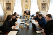 Управляющий делами Московской Патриархии возглавил заседание Комиссии по распределению выпускников духовных учебных заведений