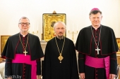 Патріарший екзарх всієї Білорусі зустрівся зі спеціальним посланником Папи Римського та Апостольським нунцієм у Республіці Білорусь