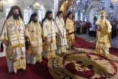 Представитель Русской Церкви принял участие в Патриаршей Литургии в Успенском соборе Дамаска