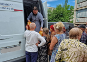Специальный центр Крымской митрополии доставил десять тонн помощи в Голую Пристань и окрестные села. Информационная сводка о помощи беженцам (от 30 июня 2023 года)