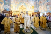 Предстоятель Русской Церкви освятил храм равноапостольных Константина и Елены в Калининграде