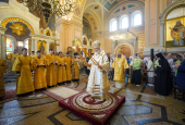 Патриаршее служение в Иоанно-Предтеченском монастыре г. Москвы
