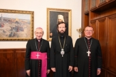 DECR chairman meets with Archbishop Filippo Santoro of Taranto