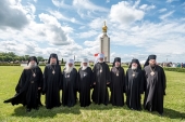 Представители Церкви приняли участие в мероприятиях по случаю 80-летия Прохоровского танкового сражения