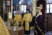 Εκπρόσωπος της Ρωσικής Ορθοδόξου Εκκλησίας συλλειτούργησε με ιεράρχες της Μακεδονικής Ορθοδόξου Εκκλησίας – Ιεράς Αρχιεπισκοπής Αχρίδας