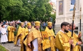 Заступник голови ВЗЦЗ очолив урочистості престольного свята подвір'я Руської Церкви у Карлових Варах