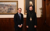 Chairman of the Department for External Church Relations meets with EU ambassador in Russia