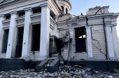 В результате ракетного удара пострадал Спасо-Преображенский собор в Одессе