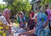Приходы Красноярского края передали помощь жителям Лисичанска. Информационная сводка о помощи беженцам (от 25 июля 2023 года)