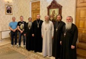 И.о. председателя Финансово-хозяйственного управления посетил Ровеньковскую и Луганскую епархии