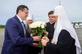 Святейший Патриарх Кирилл прибыл в Нижний Новгород