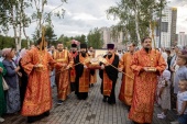 В Ханты-Мансийскую митрополию принесен ковчег с мощами великомученика Георгия Победоносца