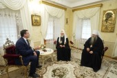 Відбулася зустріч Святішого Патріарха Кирила з губернатором Нижньогородської області та головою Нижньогородської митрополії