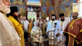 Иерарх Иерусалимского Патриархата принял участие в престольном празднике подворья Русской духовной миссии в Хайфе