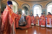 Митрополит Санкт-Петербургский Варсонофий возглавил престольный праздник в Ильинском храме на Пороховых