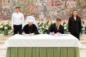 Подписано соглашение о сотрудничестве между Белорусской Православной Церковью и Министерством спорта и туризма Республики Беларусь на 2023-2027 годы