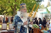 Председатель Синодального отдела по монастырям и монашеству возглавил престольный праздник в Новодевичьем монастыре Москвы