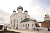 Глава Нижегородской митрополии освятил отреставрированный Спасо-Преображенский собор в Арзамасе
