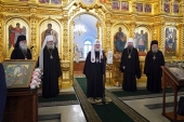 Святіший Патріарх Кирил прибув до Соловецького монастиря