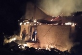 Arson attack on a Ukrainian Orthodox church in Chernigov region
